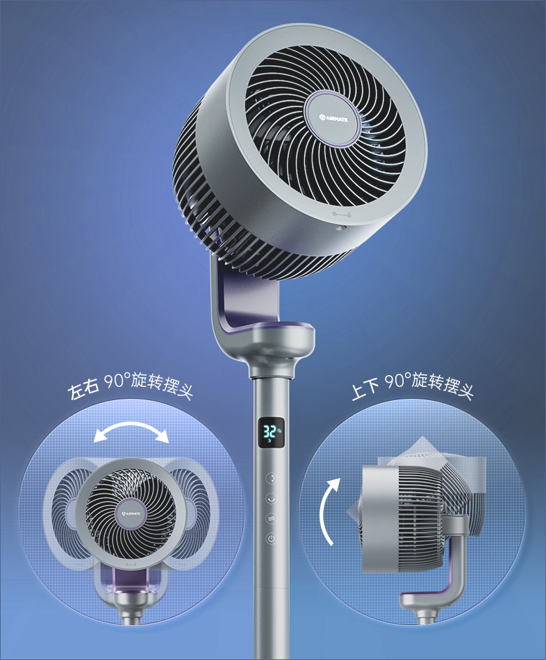 循環(huán)扇搖頭